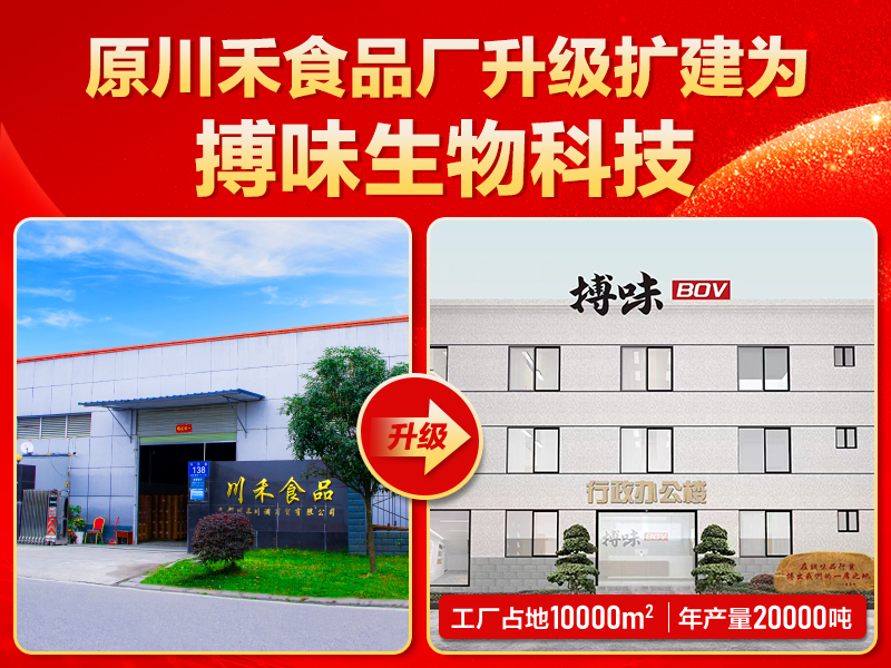 川禾食品廠戰略升級！正式更名為——搏味食品廠，延續川式底料匠心品質